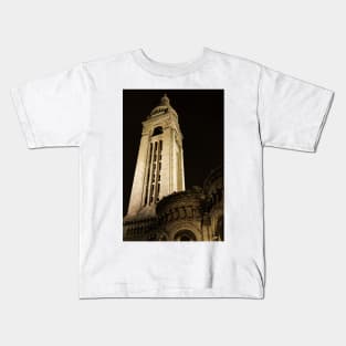 Sacre Coeur At Night - 2 © Kids T-Shirt